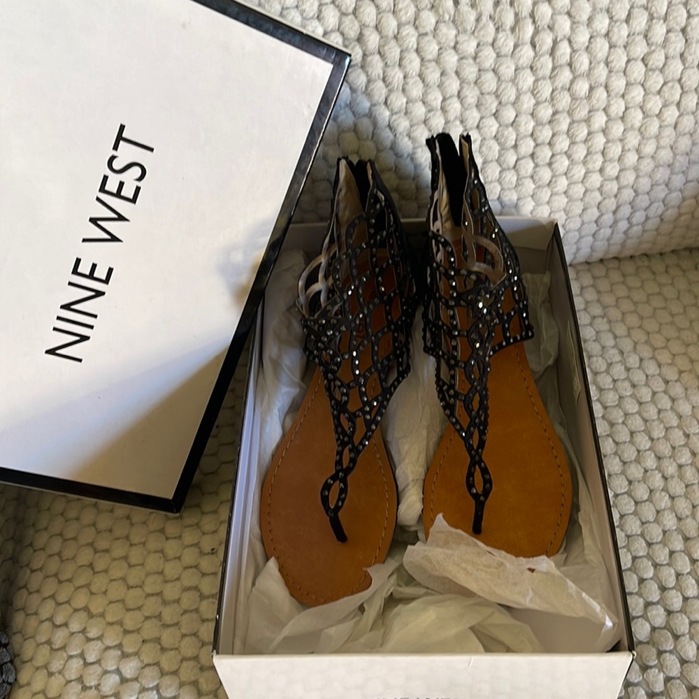 Never been used Nine West sandals